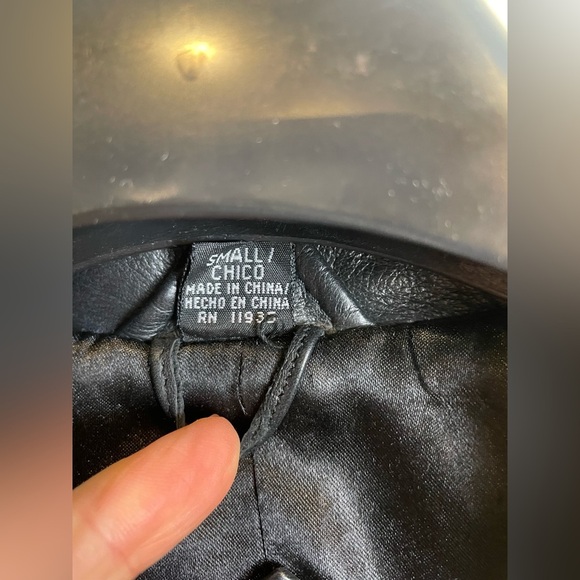 Vintage Jacqueline Ferrar Black Leather Women's trench Coat - Picture 11 of 16